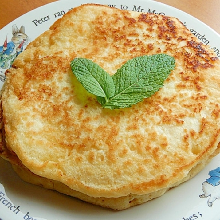 おもてなしにも!HMなしで❤豆乳のパンケーキ♪